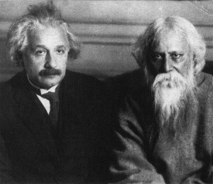 tagore einstein