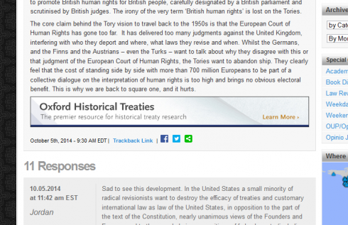 The Tory Attack on the European Human Rights System