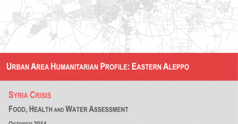 Urban Area Humanitarian Profile: Eastern Aleppo - Syria Crisis: Food, Health and Water Assessment